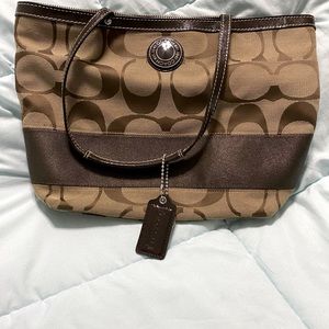 Coach bag like new, apprx. 12x8”, MINT condition
